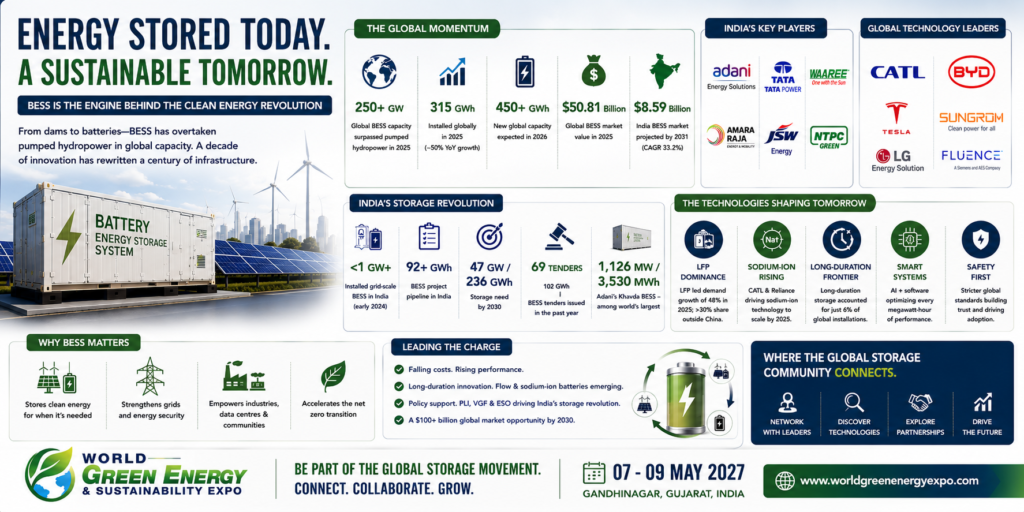 Battery Energy Storage System - BESS - WGES Expo