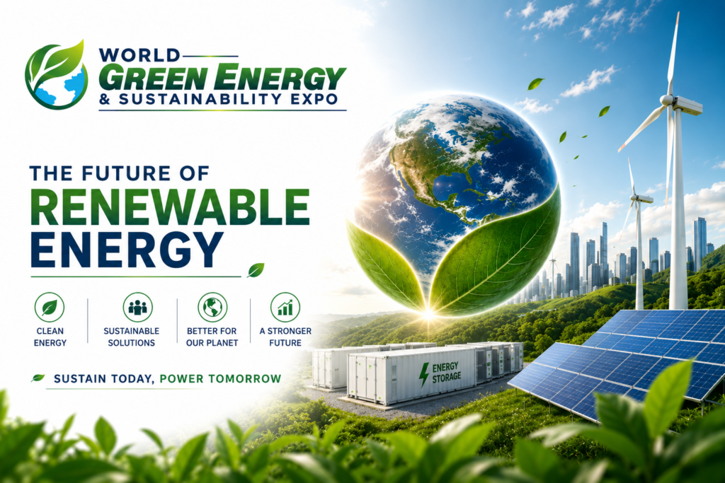 Future of renewable energy - world green energy & sustainability expo