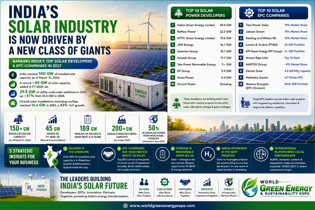 Solar Power & EPC Companies - WGES